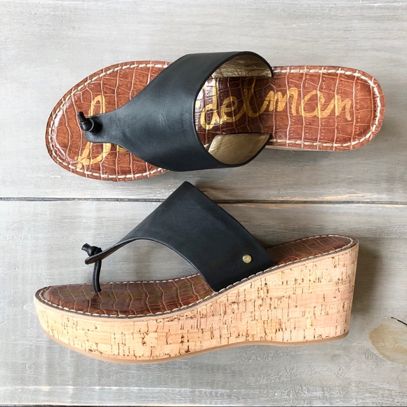 Sam Edelman Shoes - ✨HP✨Sam Edelman Wedge Sandals
